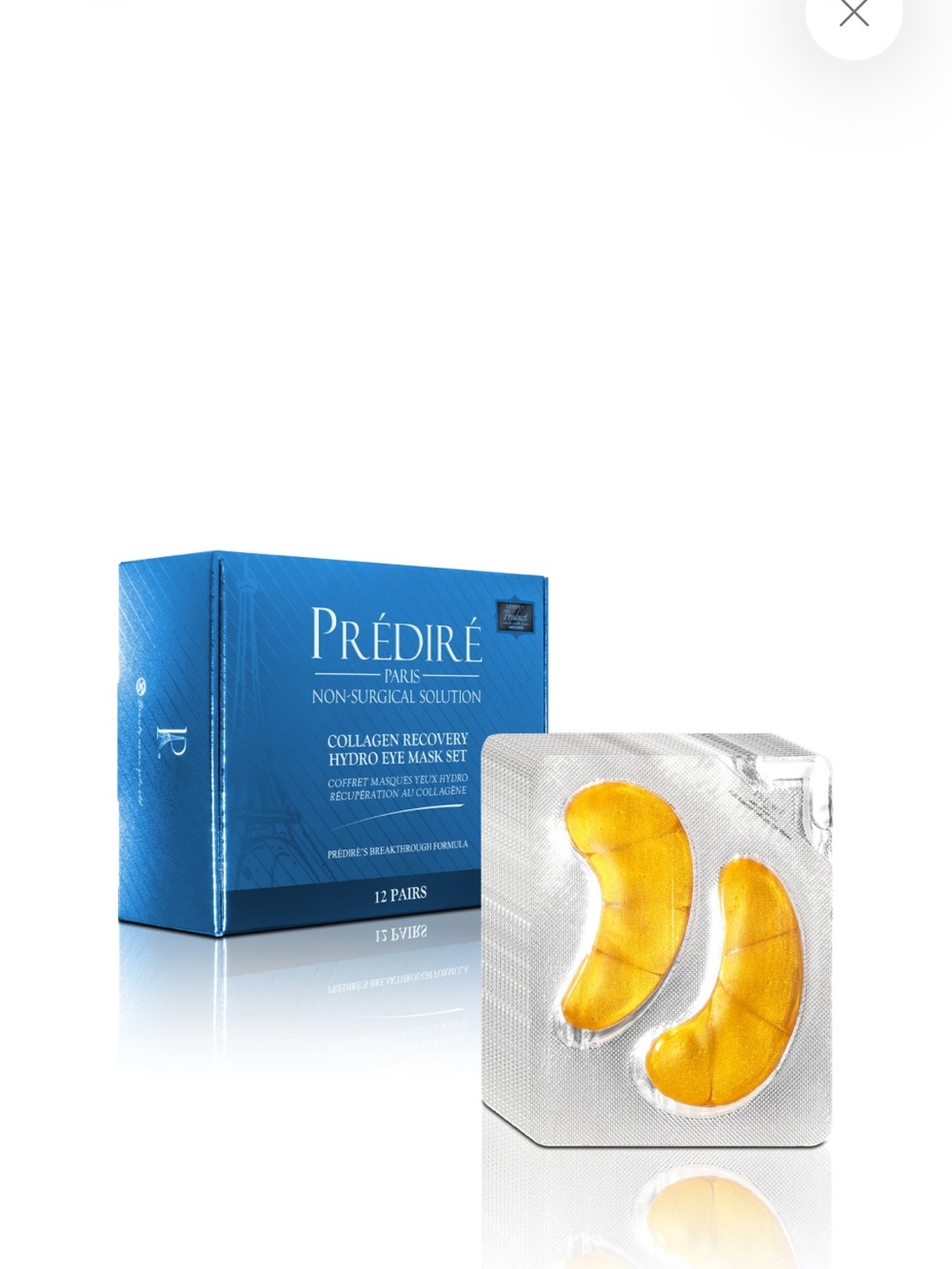 Prédiré Paris Collagen Recovery Hydro Eye Mask Set ✨ - Picture 1 of 1